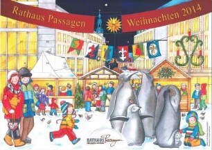 Adventskalender "Rathaus-Passage (Pinguine)"