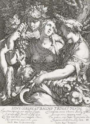Sine Cerere et Baccho friget Venus