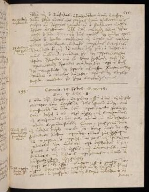 515-518, 18.2.1582, Luc 8