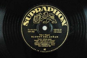 Bludný Holanďan : opera; balada; arie Senty s II. jednáni "Zda v moři loď jste potkali"; [Teil 2] / Richard Wagner. Libreto autor