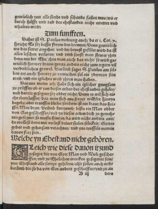 Welche yn Ehestand nicht gehören.