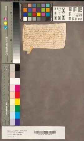 Gerlach von Isenburg quittiert dem Grafen von Jülich über rückständige Gelder.