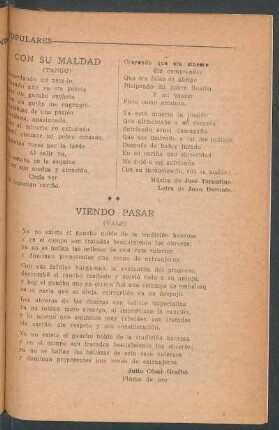 Con su maldad : (Tango)