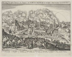 Abbildung der Statt Budissin oder Bautzen, wie dieselbe von Ch. F. Durchl. zu Sachsen erobert worden im Sept. Anno 1620.