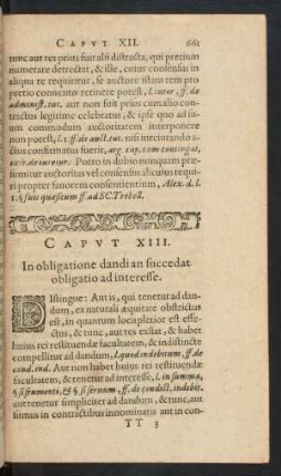 Capvt XIII.