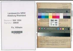 Entnazifizierung Wilhelm Fix , geb. 25.04.1909 (Ingenieur)
