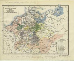 Deutschland nach der Kreiseinteilung