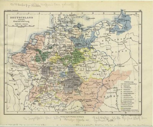 Deutschland nach der Kreiseinteilung