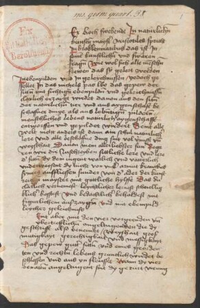 Speculum sapientiae, bair.-österr.