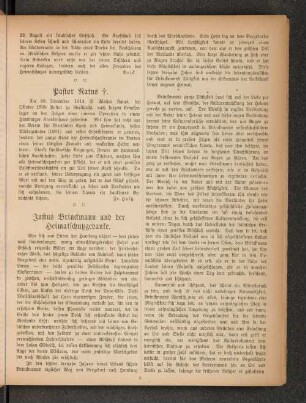Justus Brinckmann und der Heimatschutzgedanke.