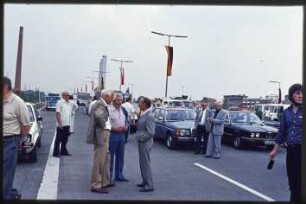 Eröffnung der Autobahnüberbauung Schlangenbader Straße
