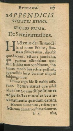 Appendicis Theatri Ethici.