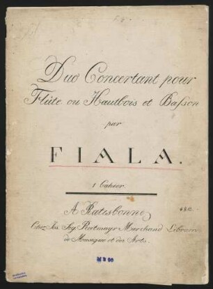 Duo concertant pour flûte ou hautbois et basson