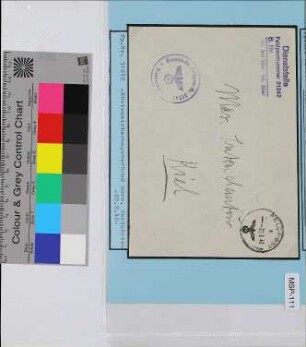 Dienstbrief, Schiffsname/Landeinheit: Küstensicherungsverband norwegische Westküste, Feldpostnr. 31242; Frankatur, Mi.-Nr.: [Keine]; Poststempel: Feldpost f 22.8.42; Nebenstempel: Dienststelle Feldpost-Nr. 31242