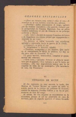 VI - Venganza de mujer