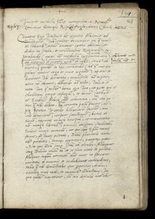 Georgius Riplaeus: Medulla philosophiae chemicae