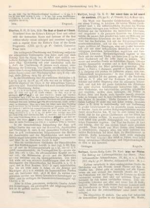 52-53 [Rezension] Kastner, Karl, Jesus vor Pilatus