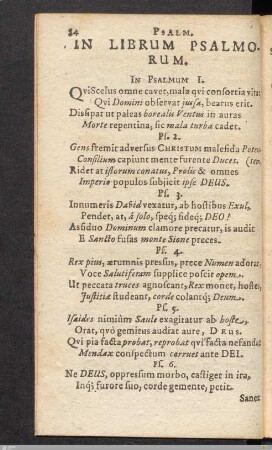 In Librum Psalmorum.