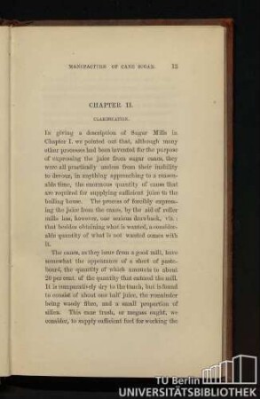 Chapter II. Clarification