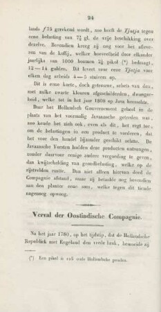 Verval der Oostindische Compagnie