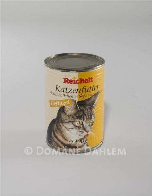 Katzenfutter-Dose der "Reichelt" Eigenmarke