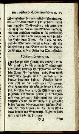 Weitere Erörterung.