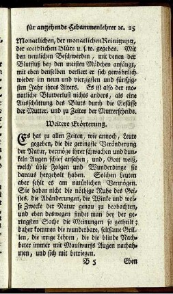 Weitere Erörterung.