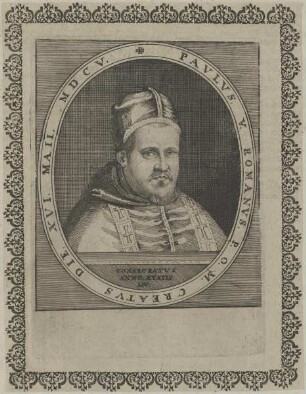 Bildnis von Papst Pavlvs V.