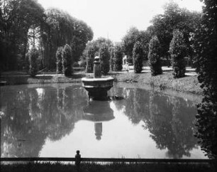 Coswiger Ansichten - Schulteich : Coswig, Wettinplatz. Schulteich