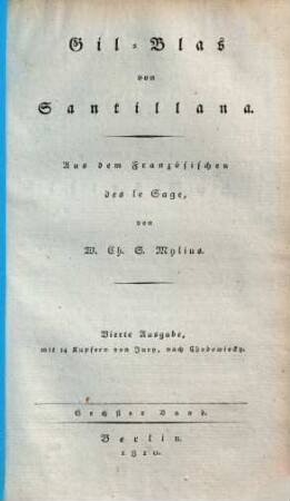 Gil-Blas von Santillana, 6. Bd.