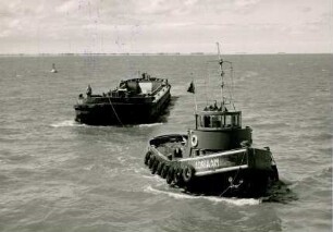 Baggerung Unter-Ems, 1958