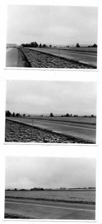 Trassierung bei Aichen 1937