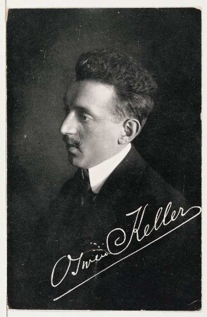 [Bildnis Oswin Keller] : Oswin Keller