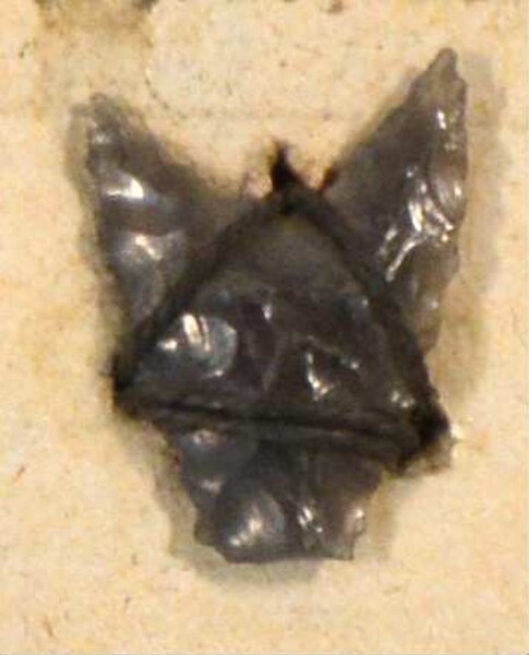 Stone arrowhead