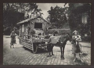1900 Jahrfeier der Hermannsschlacht / Festzug. Detmold. Hiddesen. Papierabzug
