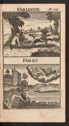 Pl. 45. Fab. LXXXIX. Fab. XC.