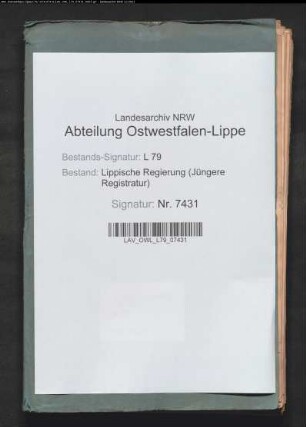 Verlegung der Landeschaussee in Brakelsiek