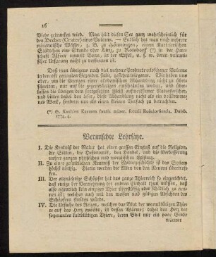 16-20, Vermischte Lehrsaetze