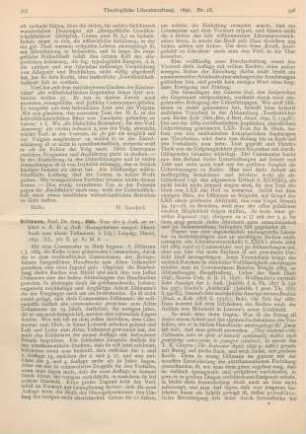 397-401 [Rezension] Dillmann, August, Hiob. Von der 3. Aufl. an erklärt von A. D. 4. Aufl