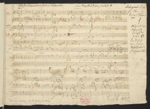 2 Trios. Auszüge. Arr; vl, clav, vlc; KV 442