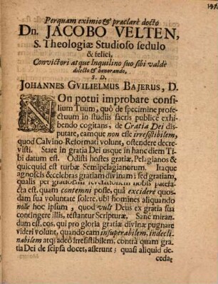 De resistentia hominum malitiosa, quae fit Spiritui Sancto in opere conversionis