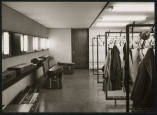 Stadthalle (auch: Mercatorhalle), Duisburg: Aufenthaltsraum Künstler