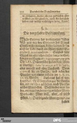 §. 2. Die vorgehabte Beschimpfung.