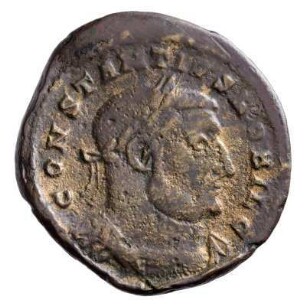 Münze, Follis, 302 - 303 n. Chr.