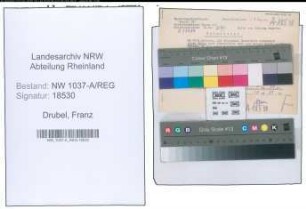 Entnazifizierung Franz Drubel , geb. 00.00.0000 ()