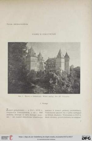 Zamek w Gołuchowie