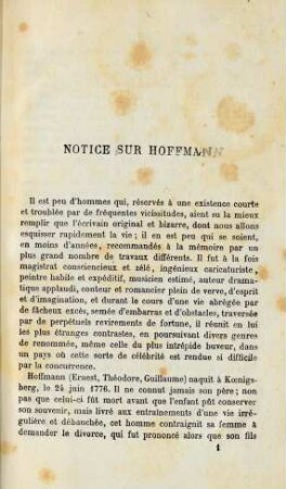 Notice sur Hoffmann