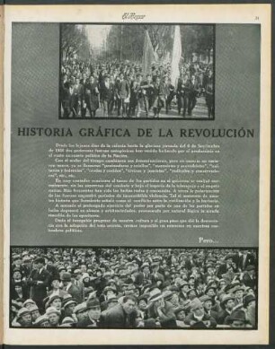 Historia gráfica de la revolución