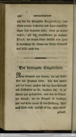 Der betrogene Eingebildete
