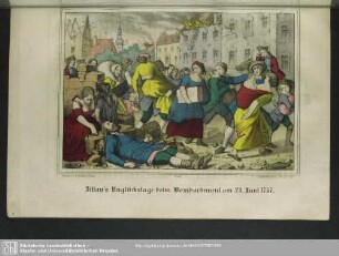 Zittau´s Unglückstage beim Bombardement am 23. Juni 1757